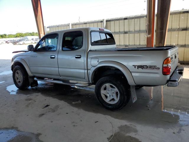 5TEGN92N52Z050568 - 2002 TOYOTA TACOMA DOUBLE CAB PRERUNNER SILVER photo 2