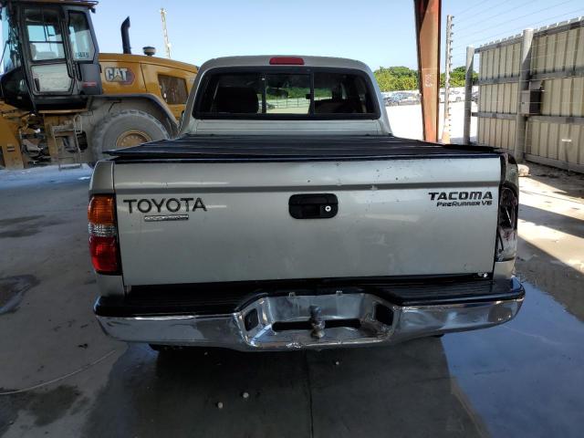 5TEGN92N52Z050568 - 2002 TOYOTA TACOMA DOUBLE CAB PRERUNNER SILVER photo 6