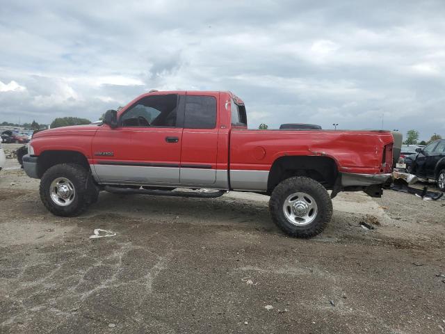 1B7KF236X1J570442 - 2001 DODGE RAM 2500 RED photo 2