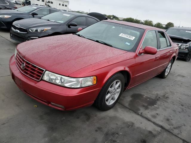 1G6KS54Y73U240548 - 2003 CADILLAC SEVILLE SLS RED photo 1