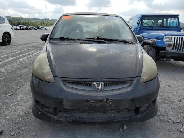 JHMGD37637S038561 - 2007 HONDA FIT S 黑色 照片 5