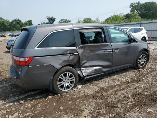 5FNRL5H62BB095380 - 2011 HONDA ODYSSEY EXL GRAY photo 3