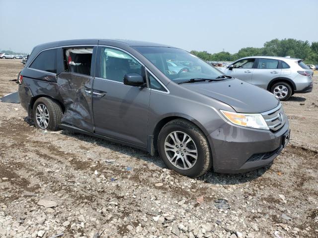5FNRL5H62BB095380 - 2011 HONDA ODYSSEY EXL GRAY photo 4