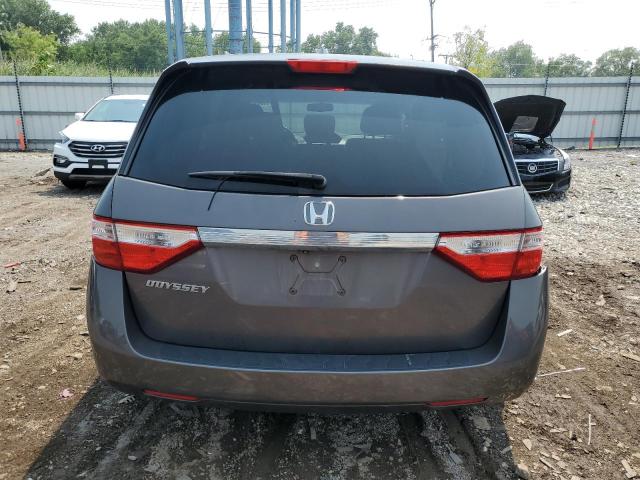 5FNRL5H62BB095380 - 2011 HONDA ODYSSEY EXL GRAY photo 6