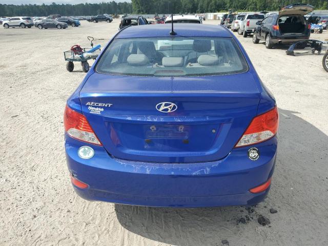 KMHCU4AE4DU339292 - 2013 HYUNDAI ACCENT GLS BLUE photo 6