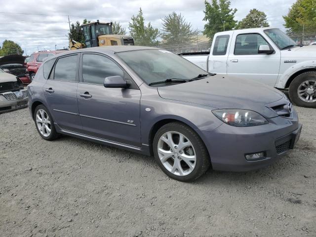 JM1BK343671727835 - 2007 MAZDA 3 HATCHBACK GRAY photo 4