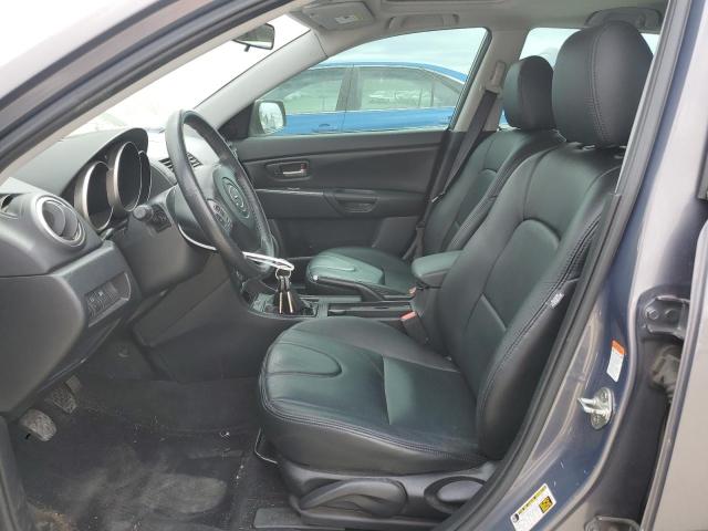 JM1BK343671727835 - 2007 MAZDA 3 HATCHBACK GRAY photo 7