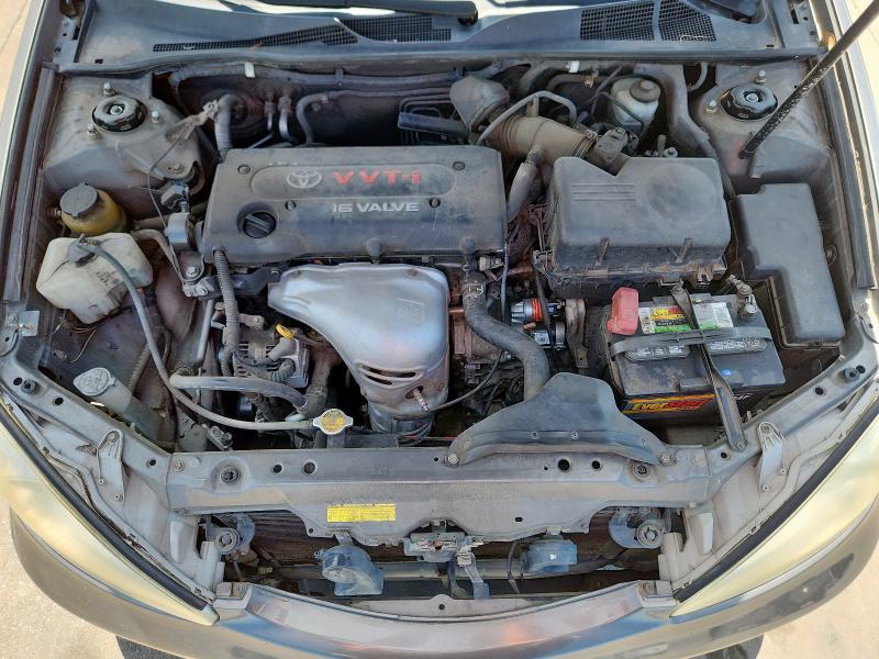 4T1BE32K92U571827 - 2002 TOYOTA CAMRY LE GRAY photo 11