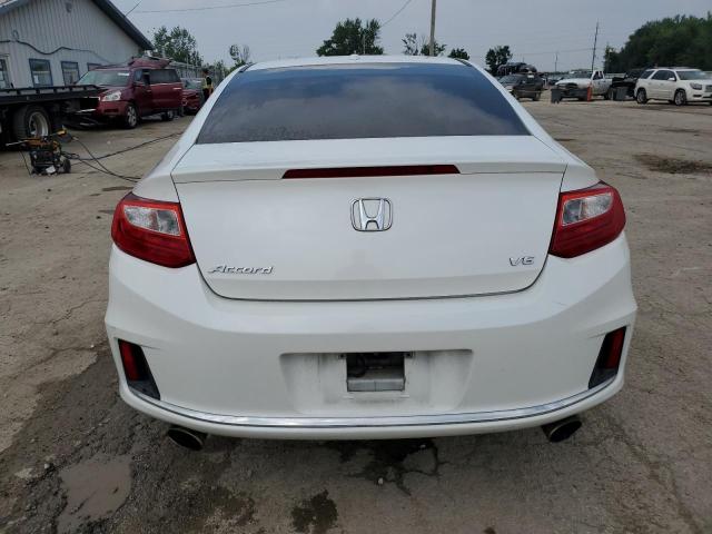 1HGCT2B81FA006509 - 2015 HONDA ACCORD EXL WHITE photo 6