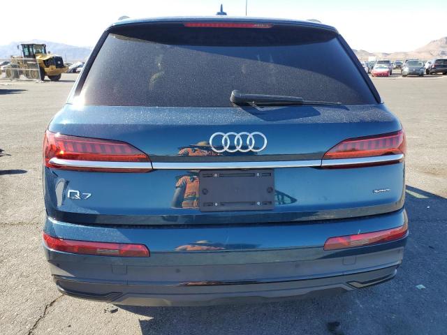 WA1VXAF75LD012678 - 2020 AUDI Q7 PRESTIGE TEAL photo 6