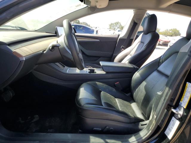 5YJ3E1EA1MF001946 - 2021 TESLA MODEL 3 BLACK photo 7