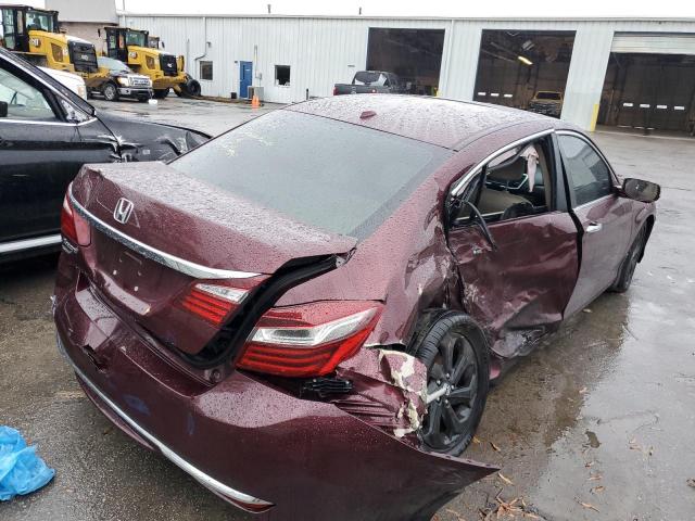 1HGCR2F81HA046939 - 2017 HONDA ACCORD EXL BURGUNDY photo 3