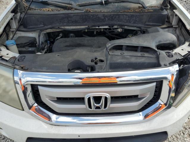 5FNYF4H5XBB077097 - 2011 HONDA PILOT EXL WHITE photo 12