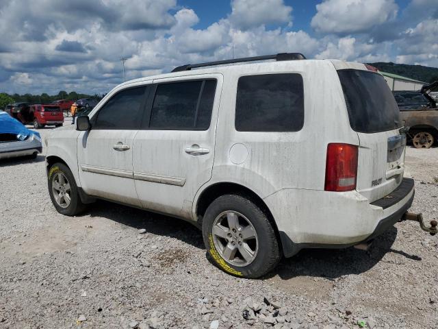 5FNYF4H5XBB077097 - 2011 HONDA PILOT EXL WHITE photo 2