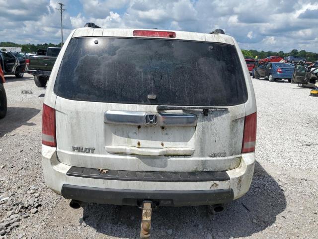 5FNYF4H5XBB077097 - 2011 HONDA PILOT EXL WHITE photo 6