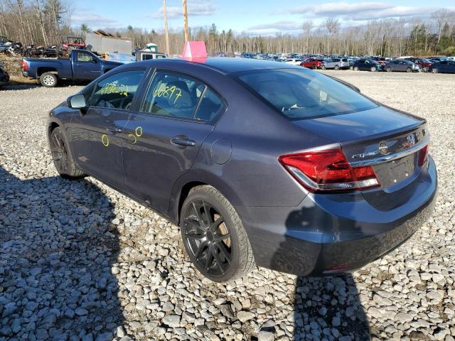 19XFB2F74FE083727 - 2015 HONDA CIVIC SE GRAY photo 2