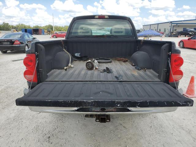 1D7HW58J56S513209 - 2006 DODGE DAKOTA QUAD LARAMIE BLACK photo 6