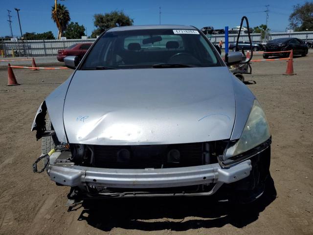 1HGCM66515A009851 - 2005 HONDA ACCORD EX SILVER photo 5