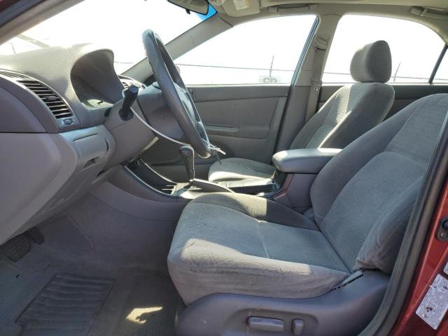 JTDBE32K820002172 - 2002 TOYOTA CAMRY LE BURGUNDY photo 7
