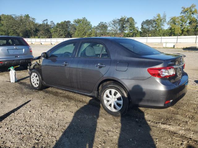 2T1BU4EE2BC714357 - 2011 TOYOTA COROLLA BASE CHARCOAL photo 2