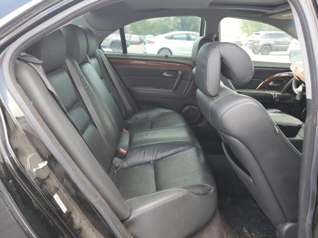 JH4KB166X8C003758 - 2008 ACURA RL BLACK photo 10
