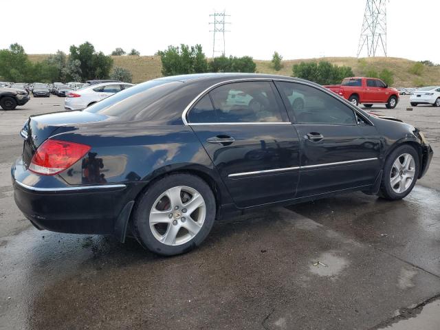 JH4KB166X8C003758 - 2008 ACURA RL BLACK photo 3