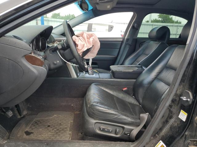 JH4KB166X8C003758 - 2008 ACURA RL BLACK photo 7