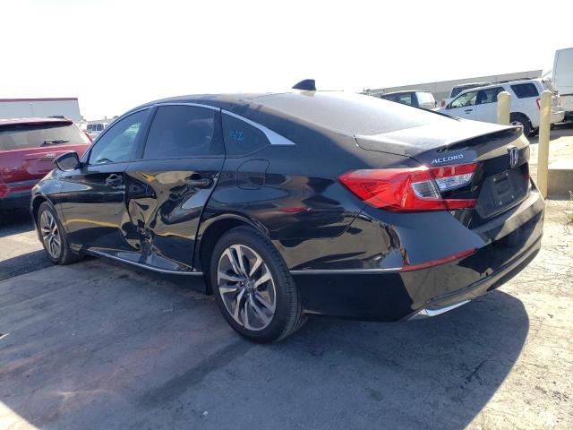 1HGCV3F55LA013085 - 2020 HONDA ACCORD HYBRID EXL BLACK photo 2