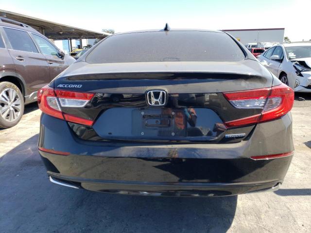 1HGCV3F55LA013085 - 2020 HONDA ACCORD HYBRID EXL BLACK photo 6