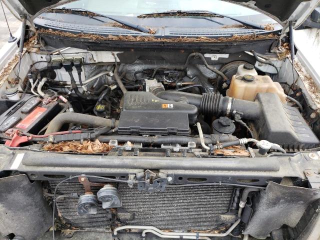 1FTMF1CW1AKE24962 - 2010 FORD F-150 WHITE photo 11