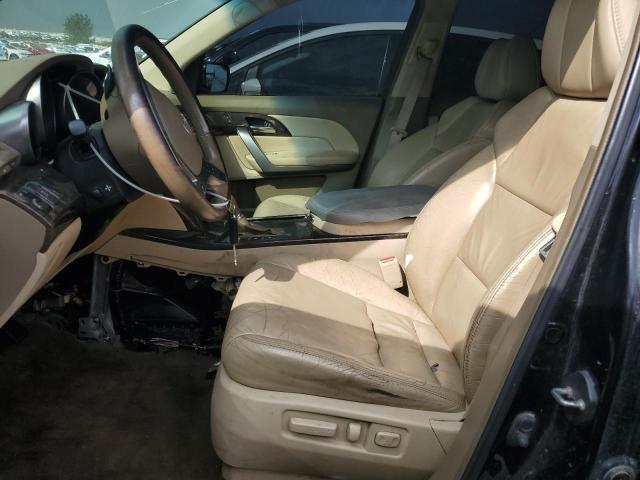 2HNYD2H69AH533404 - 2010 ACURA MDX TECHNOLOGY Schwarz Foto 7