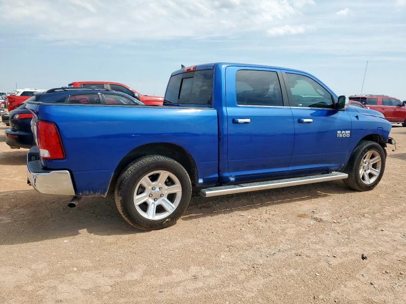1C6RR6LG3JS202093 - 2018 RAM 1500 SLT Կապույտ լուսանկար 3