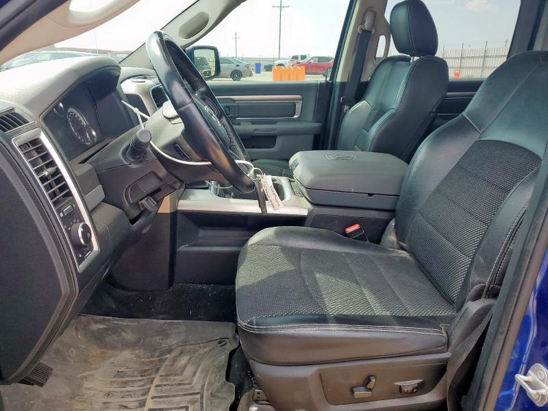 1C6RR6LG3JS202093 - 2018 RAM 1500 SLT Կապույտ լուսանկար 7