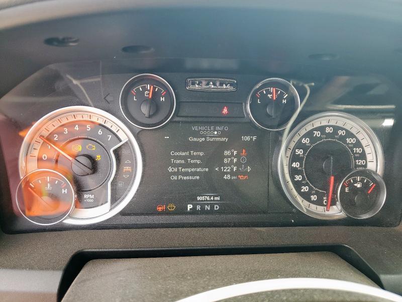 1C6RR6LG3JS202093 - 2018 RAM 1500 SLT Կապույտ լուսանկար 9