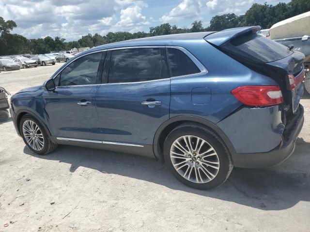 2LMPJ6LR2JBL22454 - 2018 LINCOLN MKX RESERVE Կապույտ լուսանկար 2