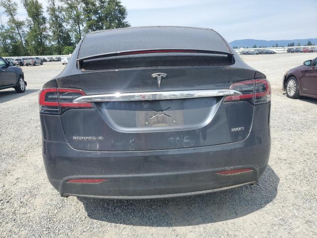 5YJXCDE20HF068304 - 2017 TESLA MODEL X 灰色 照片 6