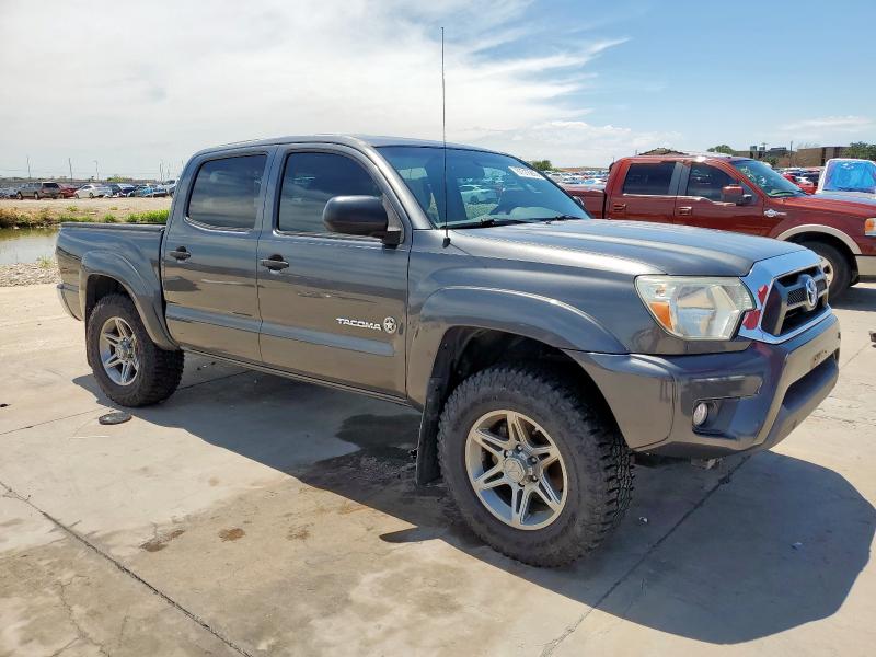 3TMJU4GN4EM172909 - 2014 TOYOTA TACOMA DOUBLE CAB PRERUNNER GRAY photo 4