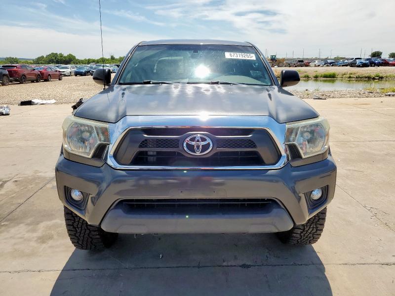 3TMJU4GN4EM172909 - 2014 TOYOTA TACOMA DOUBLE CAB PRERUNNER GRAY photo 5