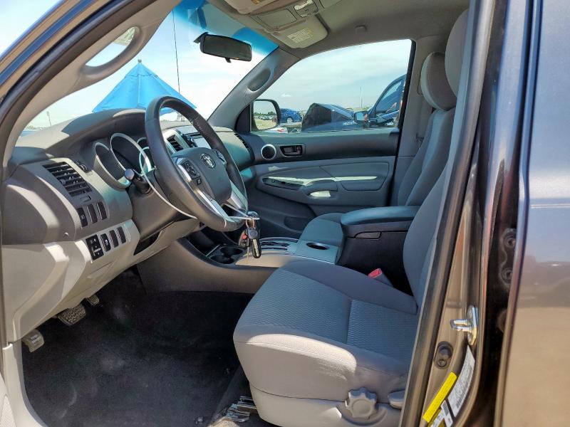 3TMJU4GN4EM172909 - 2014 TOYOTA TACOMA DOUBLE CAB PRERUNNER GRAY photo 7