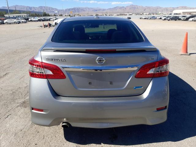 3N1AB7AP9EY270931 - 2014 NISSAN SENTRA S GRAY photo 6