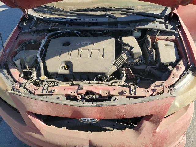 1NXBU4EE4AZ318329 - 2010 TOYOTA COROLLA BASE Qırmızı foto 11