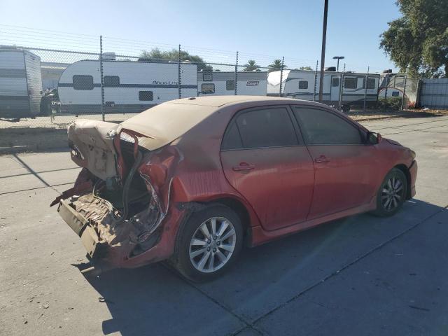 1NXBU4EE4AZ318329 - 2010 TOYOTA COROLLA BASE Qırmızı foto 3
