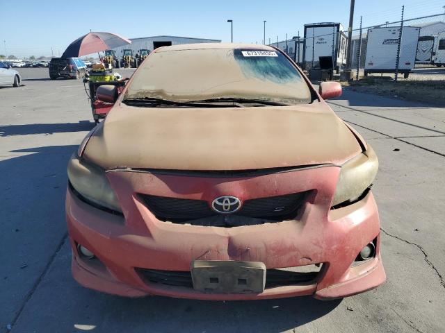 1NXBU4EE4AZ318329 - 2010 TOYOTA COROLLA BASE Qırmızı foto 5