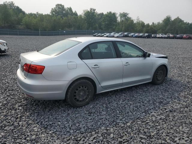 3VW1K7AJ3CM385924 - 2012 VOLKSWAGEN JETTA BASE Արծաթագույն լուսանկար 3