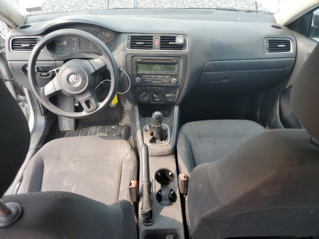 3VW1K7AJ3CM385924 - 2012 VOLKSWAGEN JETTA BASE Արծաթագույն լուսանկար 8