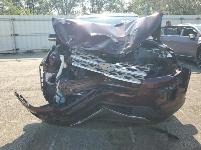 1FM5K8DH2JGB16318 - 2018 FORD EXPLORER XLT Tünd qırmızı foto 5