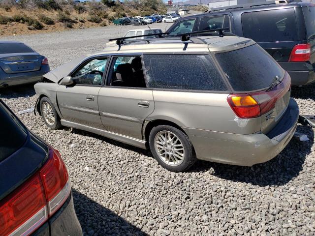 4S3BH6452Y7306601 - 2000 SUBARU LEGACY GT BEIGE photo 2