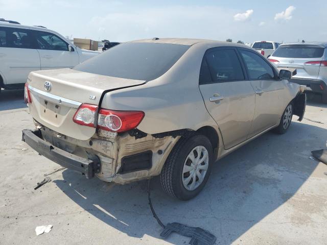 JTDBU4EE6B9124992 - 2011 TOYOTA COROLLA BASE GOLD photo 3