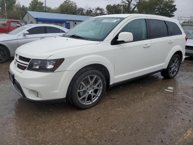 3C4PDCEG9KT694171 - 2019 DODGE JOURNEY GT WHITE photo 1