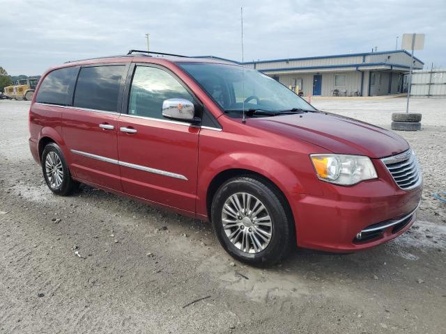 2C4RC1CG5DR565045 - 2013 CHRYSLER TOWN & COU TOURING L MAROON photo 4